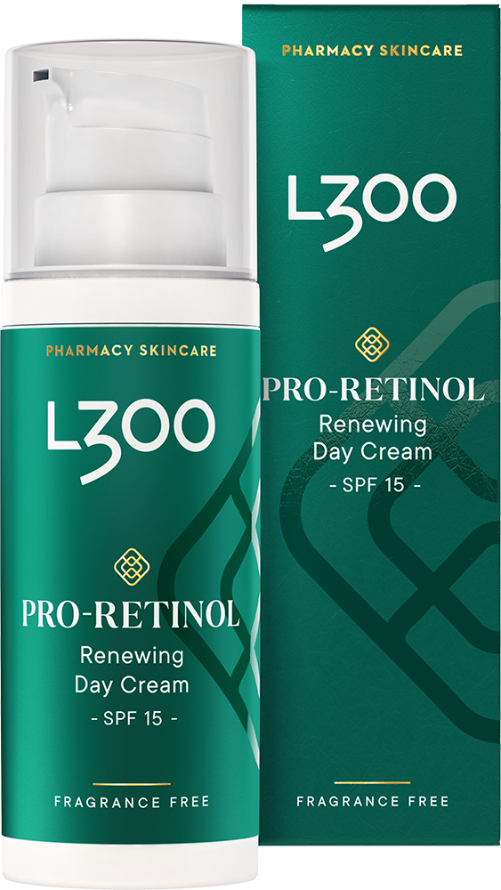 Pro-retinol päivävoide SPF 15- L300